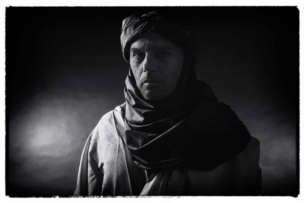 Berber man dragen tulband — Stockfoto