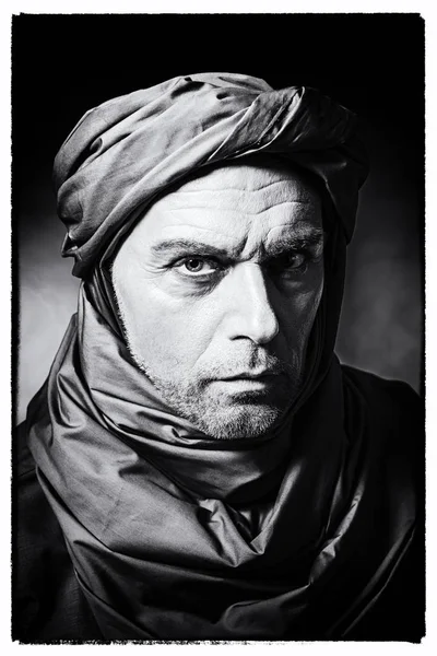 Berber man dragen tulband — Stockfoto