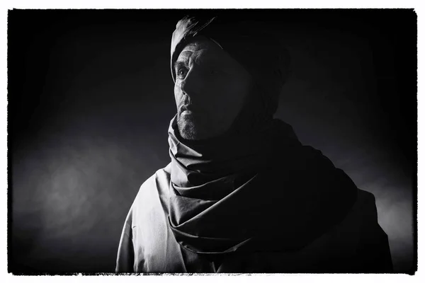 Homme berbère portant turban — Photo