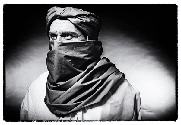 Bereber hombre usando turbante — Foto de Stock