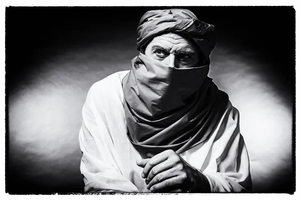 Homme berbère portant turban — Photo