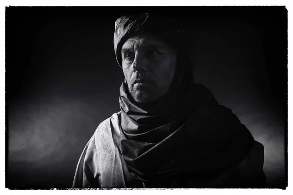 Berber ember visel turbán — Stock Fotó