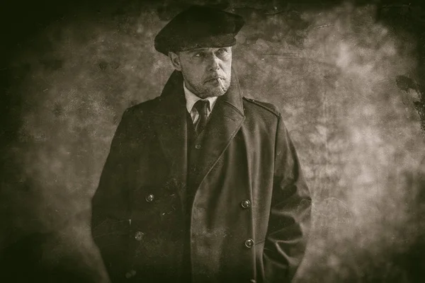 Retro 1920'lerde İngiliz gangster 