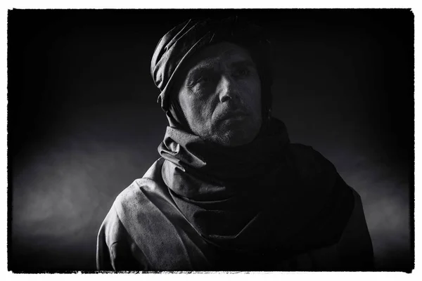 Берберский человек в тюрбане — стоковое фото