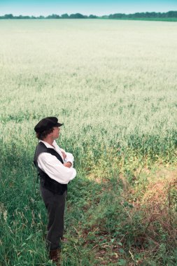 kırsal alan adam