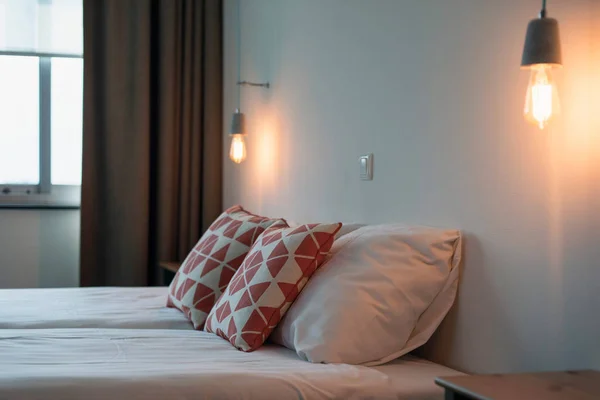 Modny hotel Pokój — Zdjęcie stockowe
