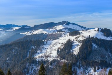 manzara güzel kış dağlar