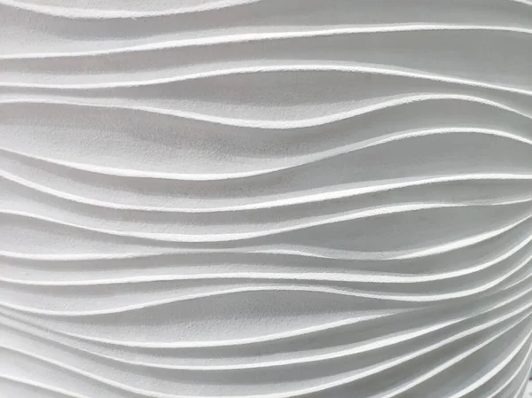 Vit Textur Abstrakt Mönster Wave Vågig Natur Geometrisk Modern Bakgrund — Stockfoto