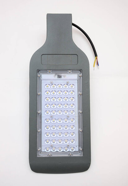 Photo of the new electric LED street lamp