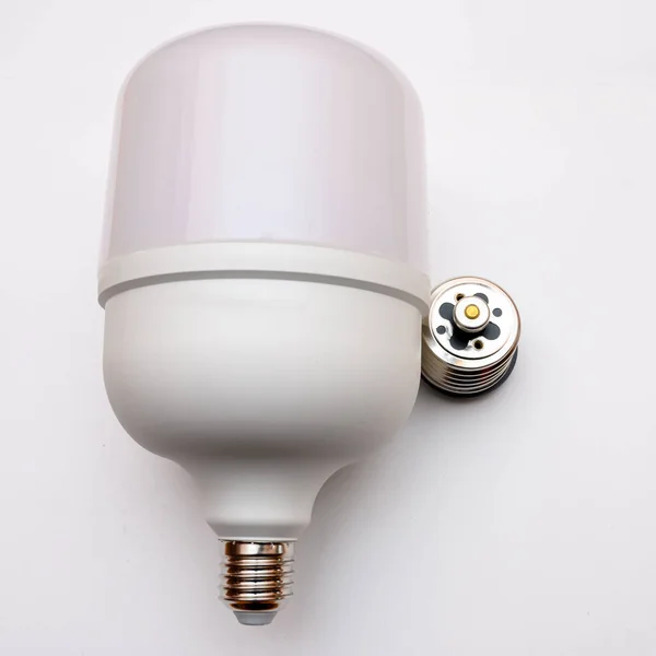 Zdjęcie Części Zamiennych Nowej Lampy Elektrycznej — Zdjęcie stockowe