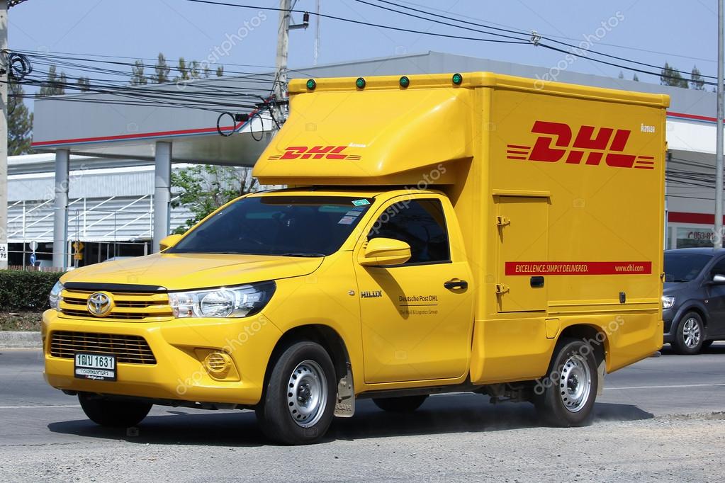 DHL Express and Logistics Container Stock Editorial Photo