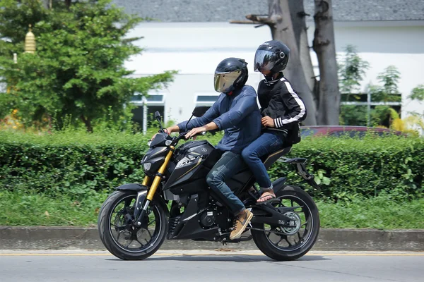 Motocicleta privada, Yamaha M-SLAZ . — Fotografia de Stock