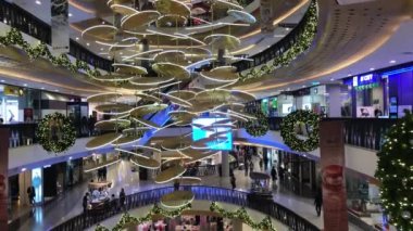  Mutlu yeni yıl terfi alan Inside Merkezi Festival Chiangmai.  