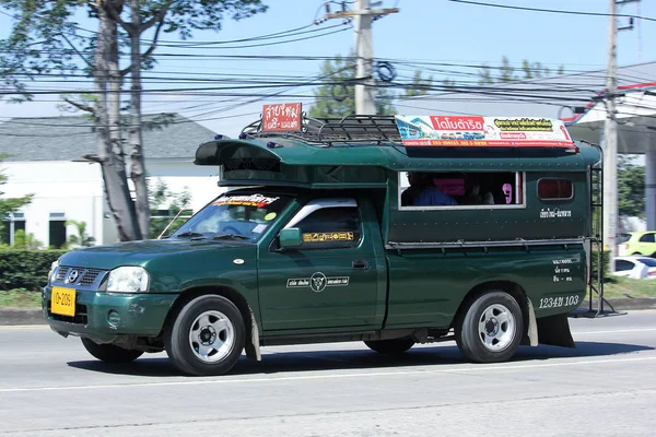 Grünes Mini-LKW-Taxi chiangmai — Stockfoto