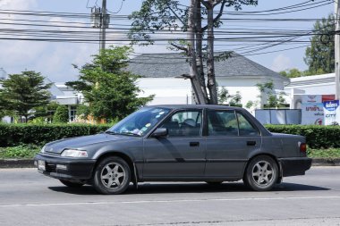 Özel eski araba Honda Civic. 