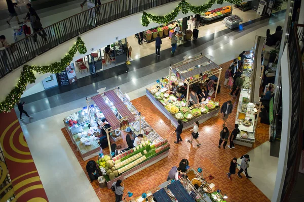Centro de alimentación Área Dentro del Festival Central Chiangmai —  Fotos de Stock