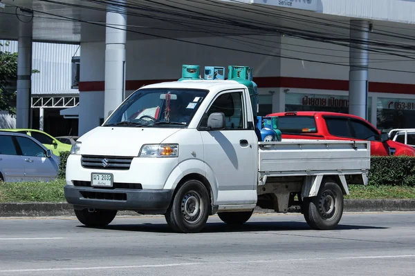 Soldado Suzuki Carry Pick up carro — Fotografia de Stock