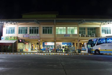 Yeni Terminal Chiangmai otobüs istasyonu.
