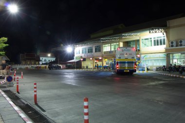 Yeni Terminal Chiangmai otobüs istasyonu.
