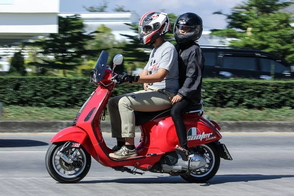 Private Scooter Motocicleta Vespa — Fotografia de Stock