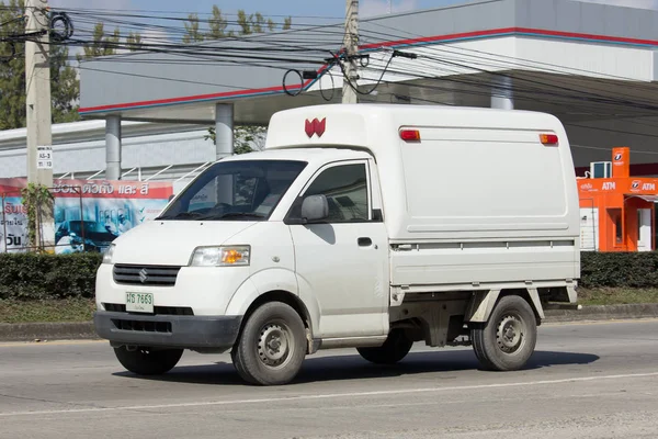 Soldado Suzuki Carry Pick up carro — Fotografia de Stock