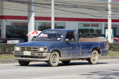 Özel eski Mazda Pick up kamyon. 
