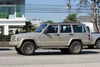 Özel 4 x 4 jeep Cherokee araba.