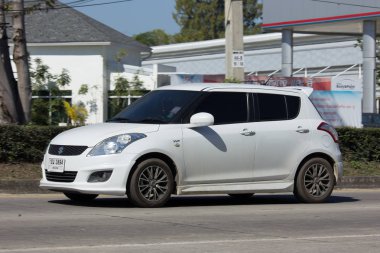 Özel çevre şehir araba Suzuki Swift.