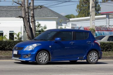 Özel çevre şehir araba Suzuki Swift.