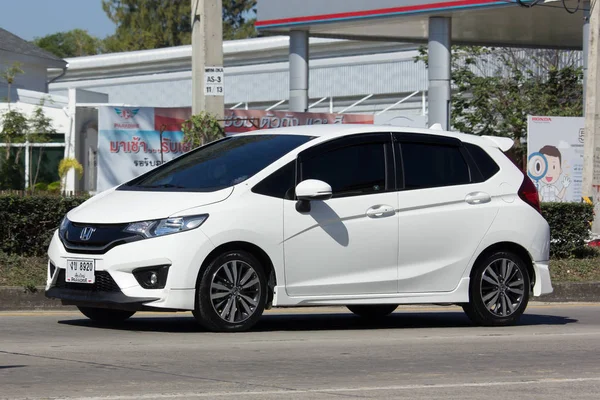 Закрите місто автомобіля Honda Jazz. — стокове фото