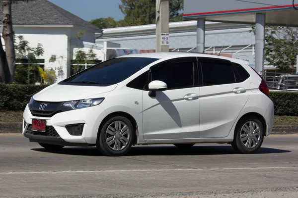 Закрите місто автомобіля Honda Jazz. — стокове фото