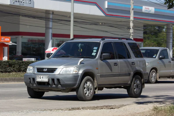 Soukromé auto, Honda Crv městské Suv auto. — Stock fotografie