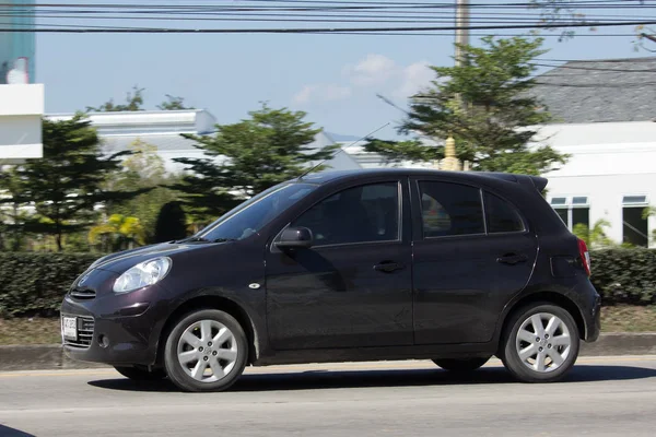 Coche ecológico privado, Nissan Marzo . — Foto de Stock