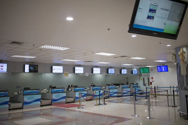 Couter Check in dentro del Aeropuerto Internacional de Chiang mai — Foto de Stock