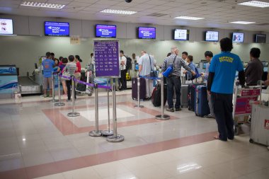Couter Check-in içinde Chiang mai Uluslararası Havaalanı