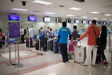 Couter Check-in içinde Chiang mai Uluslararası Havaalanı