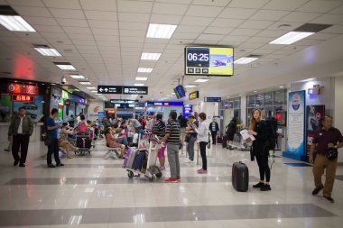 Uluslararası Terminal Chiang mai Internatio içinde yolcu