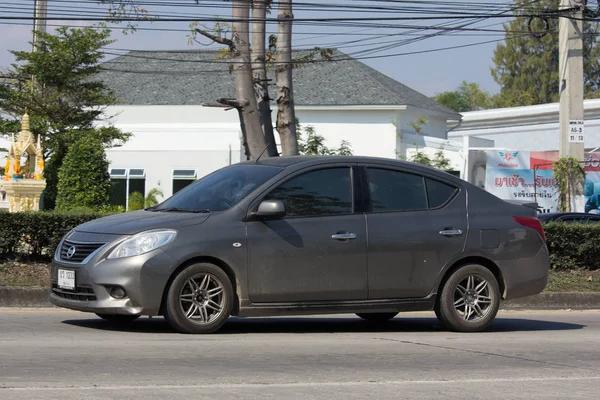 Coche ecológico privado, Nissan Almera — Foto de Stock