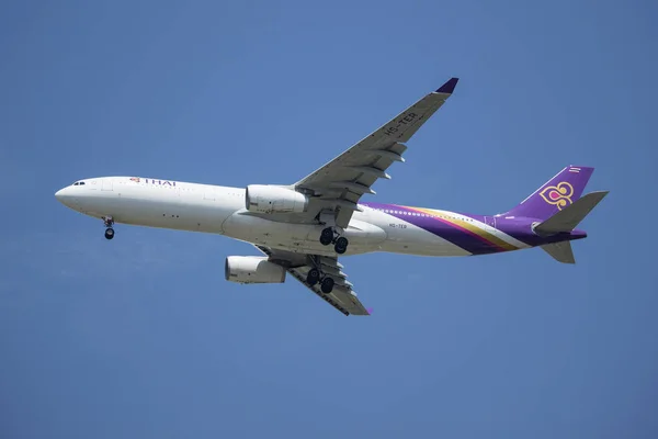 HS-TER Airbus A330-300 of Thaiairway. — Stock Photo, Image