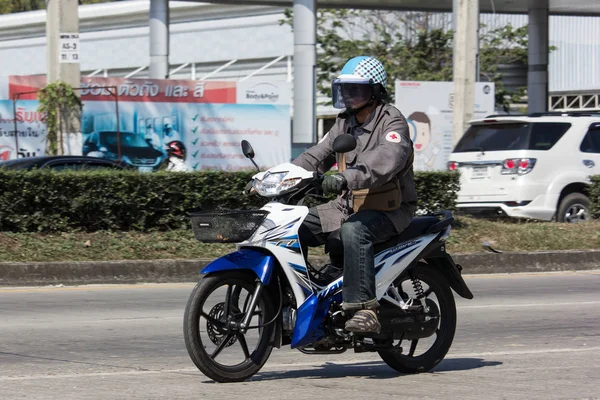 Motocicleta de onda Honda privada — Fotografia de Stock