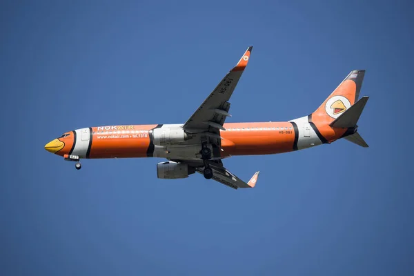 HS-DBJ Boeing 737-800 with winglet of NokAir — Stock Photo, Image