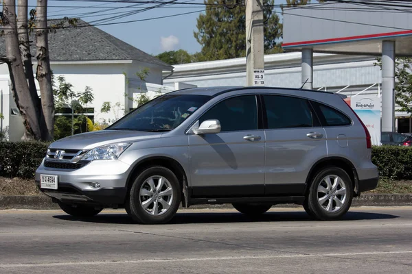 Soukromé auto, Honda Crv městské Suv auto — Stock fotografie