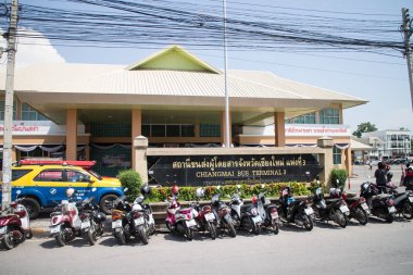 Yeni Terminal Chiangmai otobüs istasyonu
