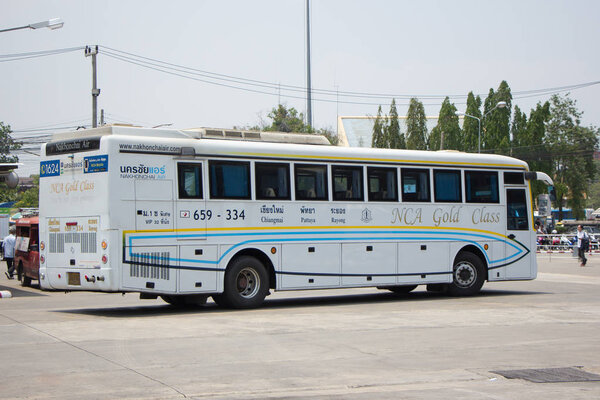Benz Bus of Nakhonchai air. Route Chiangmai Pattaya and Rayong.