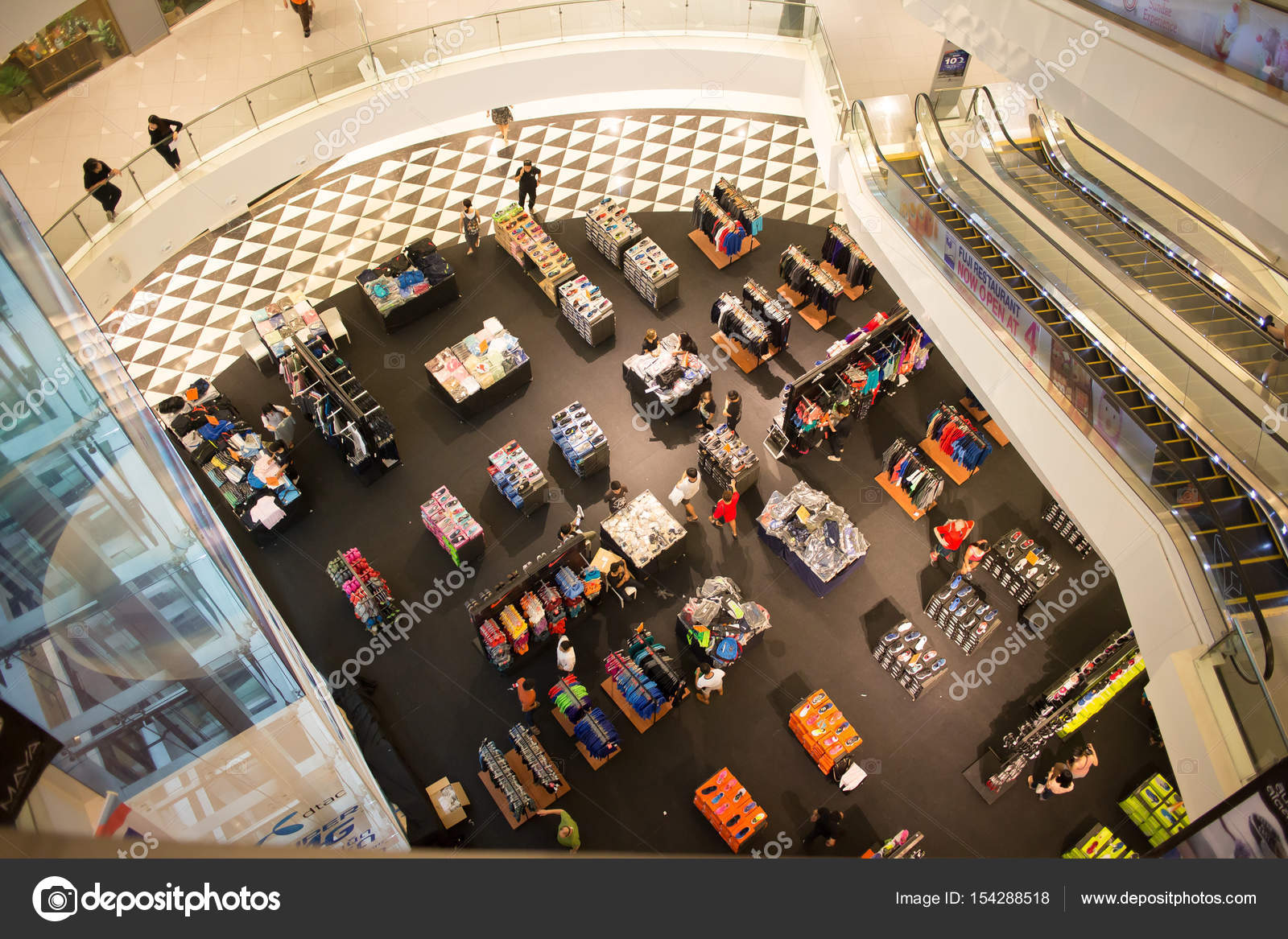 Inside Maya Lifestyle Shopping Center Stock Editorial Photo