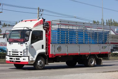 Özel Isuzu kargo kamyon.