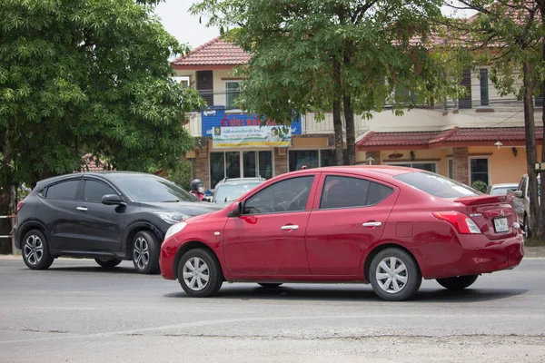 Coche ecológico privado, Nissan Almera . — Foto de Stock