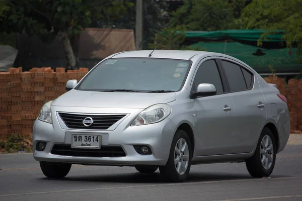 Частный автомобиль Эко, Nissan Almera . — стоковое фото