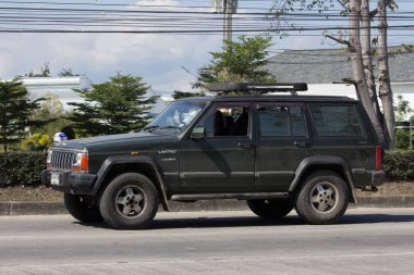 Özel 4 x 4 jeep Cherokee araba.