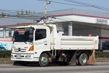 Özel Hino damperli kamyon.